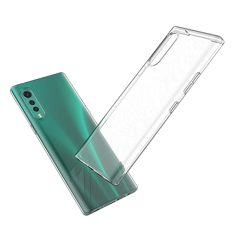 Ultrathin Transparent Phone Cases for LG Velvet G9 ThinQ 4G 5G Soft TPU Full Protective Clear Mobile Back Cover LGVelvet Housing