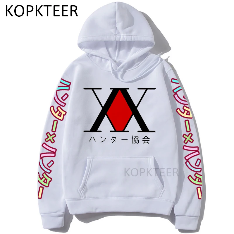 

HUNTER X HUNTER Харадзюку пуловеры повседневные топы для мужчин и женщин Аниме Толстовка Харадзюку Повседневная Толстовка с длинным рукавом пуло...