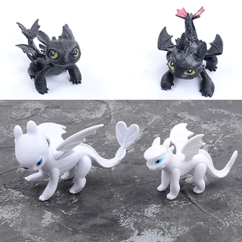 

No Toothless Night Fury Dragon Family Animation Toys Doll Model Ornaments