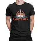 Мужская Винтажная футболка с круглым вырезом, Gusteau's собрать Рататуй, поварской кулинарии, размера плюс
