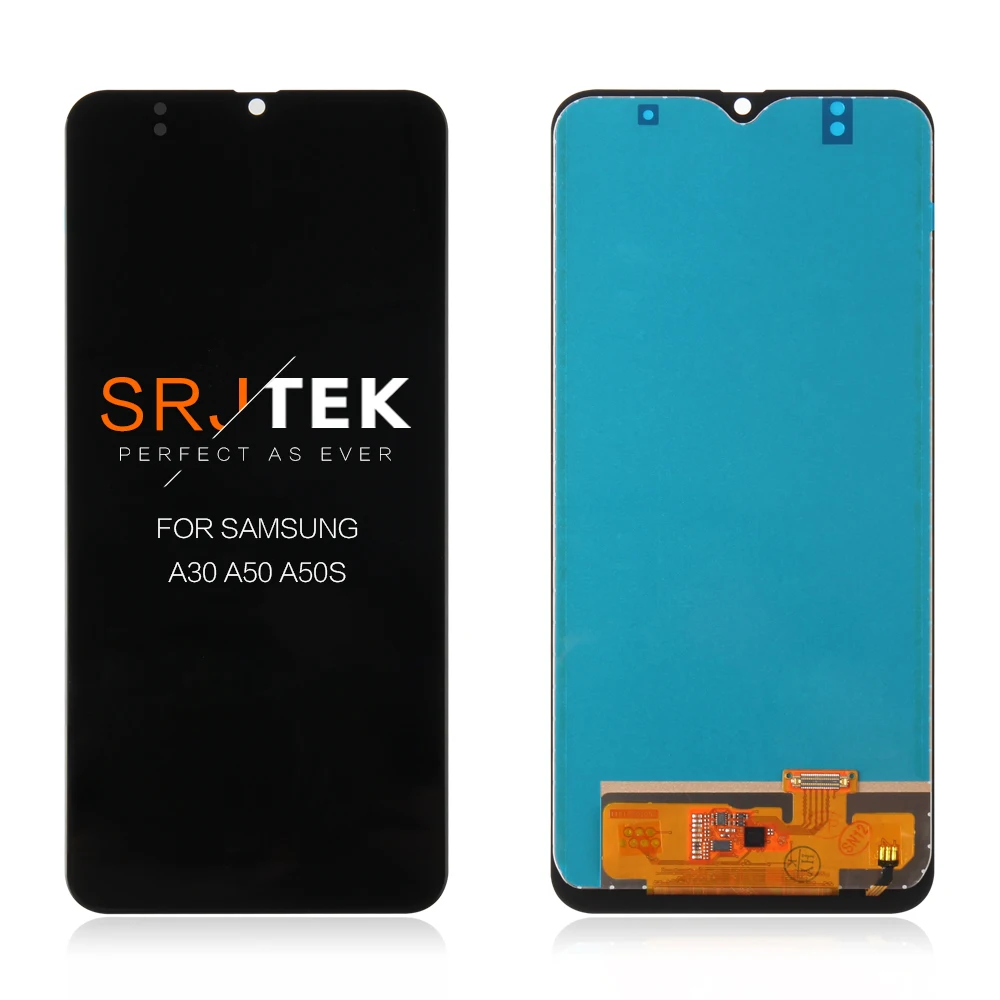 Сенсорный ЖК-экран AMOLED для Samsung A30 сенсорный дигитайзер в сборе A50S дисплей A305 A505F