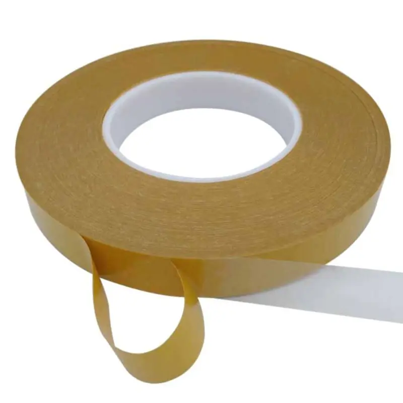 

1Roll 50m High Temperature Resistance PET Double Sided Tape No Trace Transparent Strong Double-Sided Adhesive Tape