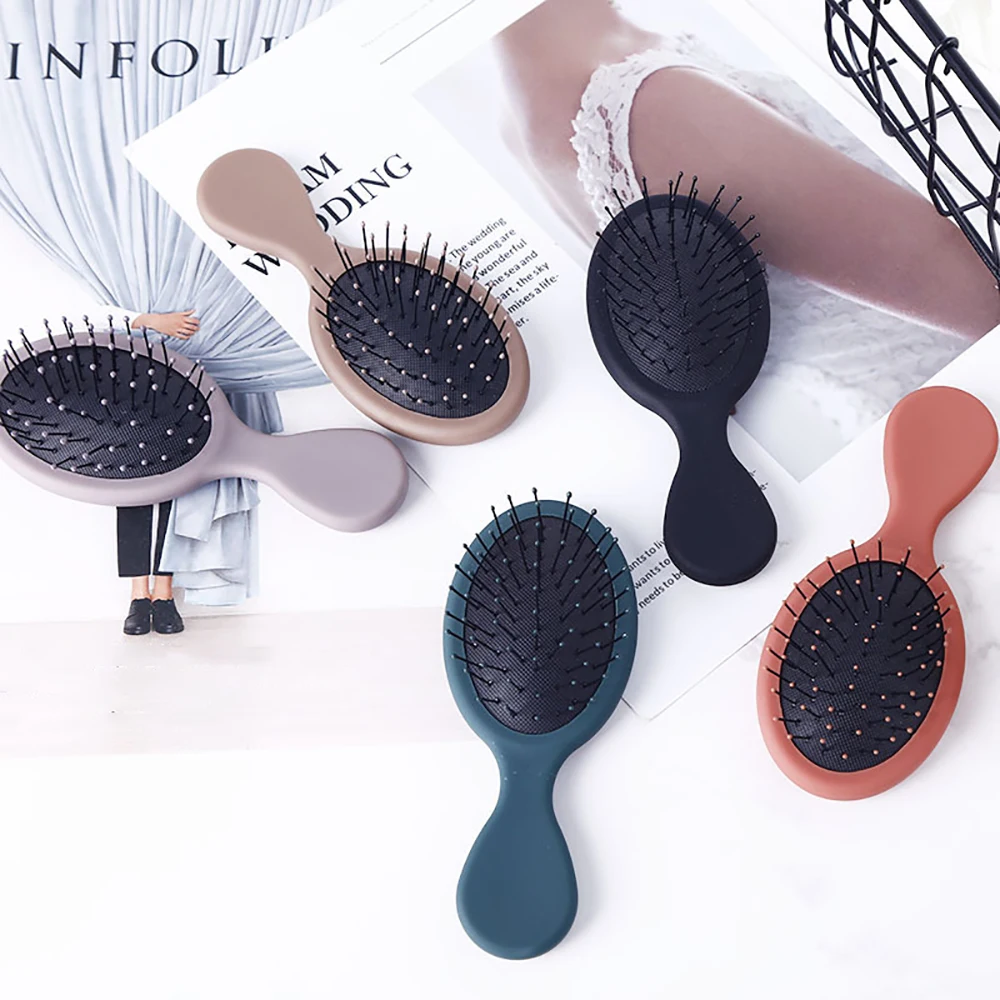 

1pc Air Bag Hair Comb Mini Head Massager Acupoint Stimulation Hair Brush Reduce Hair Loss Anti Static Styling Accessories