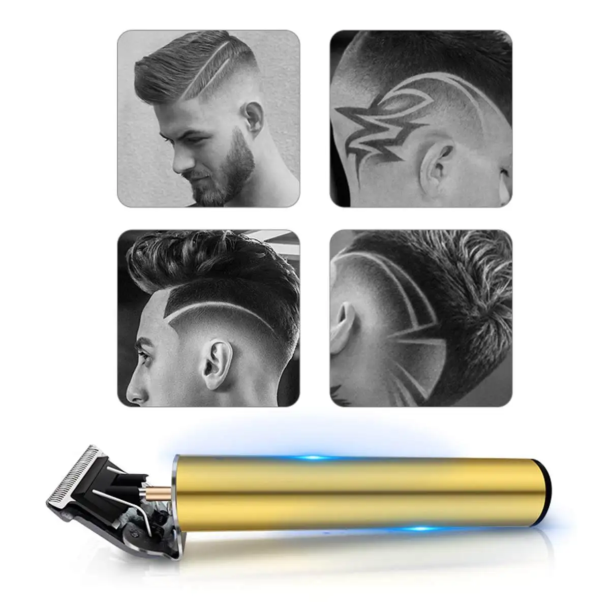 

T-Outliner Cordless hair trimmer rechargeable hair clipper electric men beard edge Pivots Motor hair cutting machine outlines