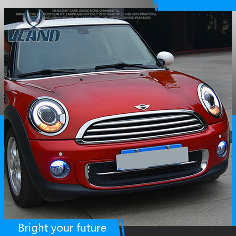 Автомобильный Стайлинг лампы для BMW mini R56 светодиодные фары 2007 2008 2009 2010 2011 2012 2013 HID