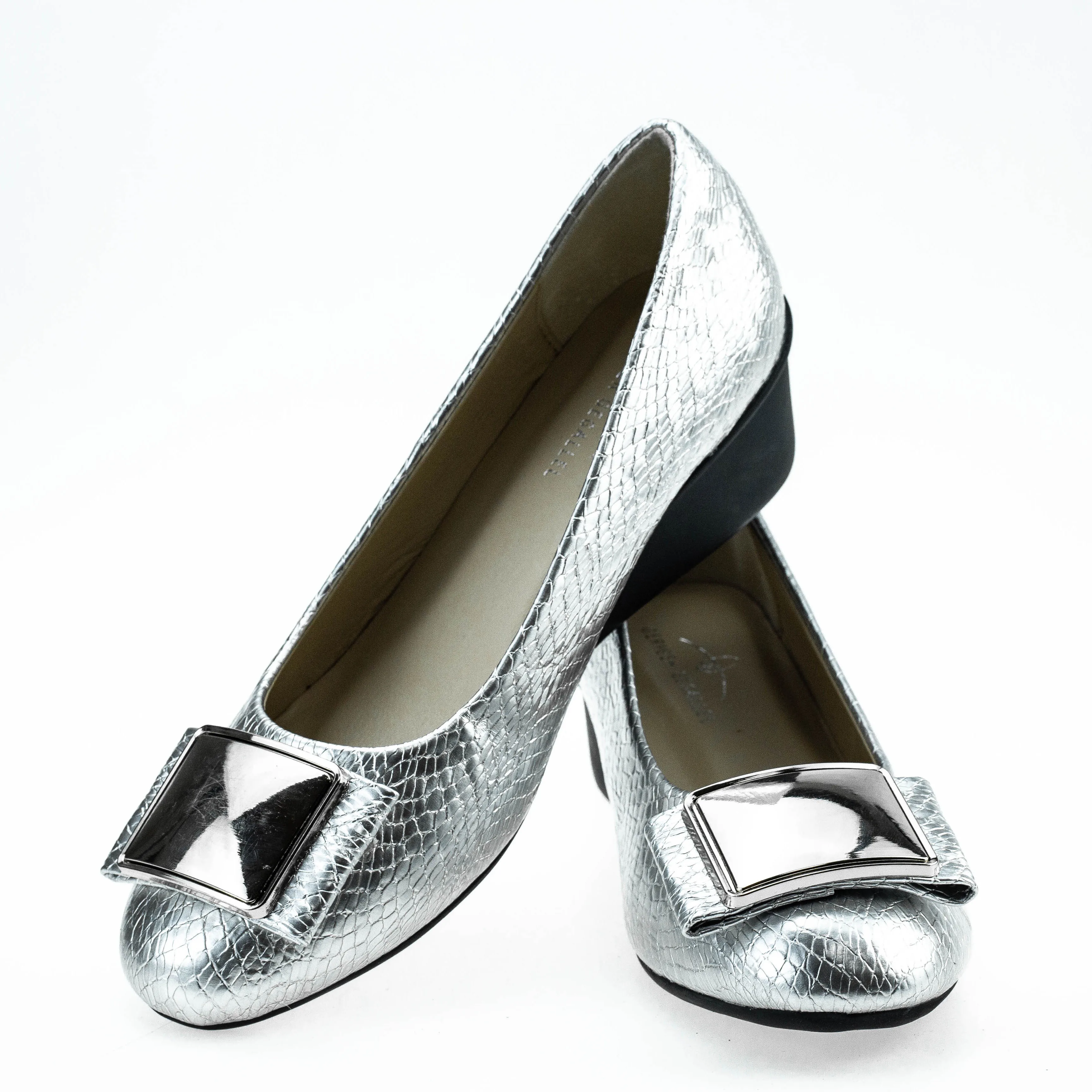 Solid Black Classic Loafers Slip on Ballet Shoes 9087-2 Plus Size 41 42 43 Women Leather Wedge Heel Shoes Office Ballet Shoe New