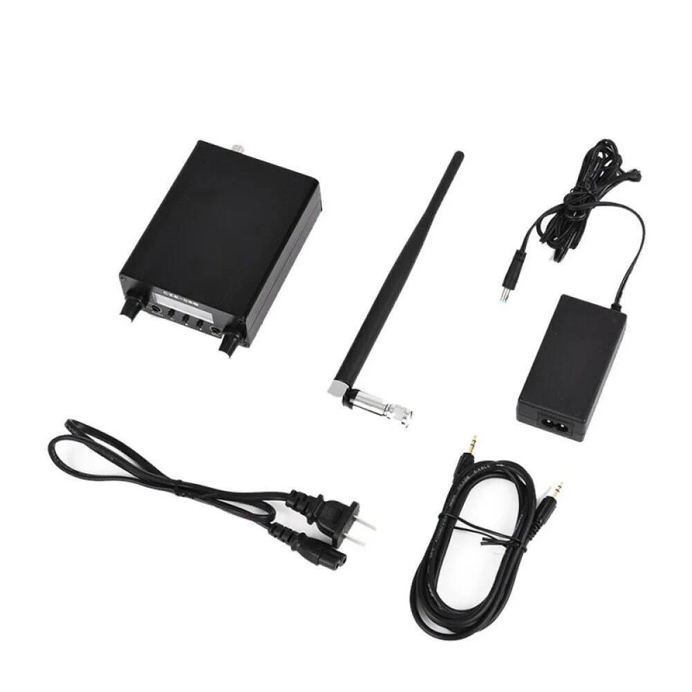 CZE-05B 0 1/0 5 Вт беспроводной PLL FM-передатчик с ЖК-дисплеем 76 МГц ~ 108 антенна для