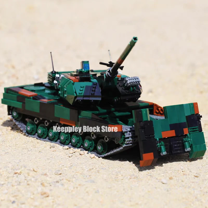 Военная серия T92 Tank Leopard-2A6 Challenger 2 type 99 основной боевой танк Набор строительных