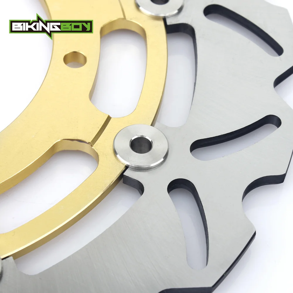 

BIKINGBOY For Yamaha MT-01 MT01 1670 05 06 2005 2006 3PCs Front Rear Brake Discs Disks Rotors