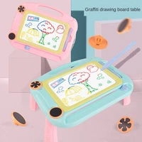 childrens magnetic portable drawing board table baby enlightenment drawing writing board colorful drawing graffiti board educat