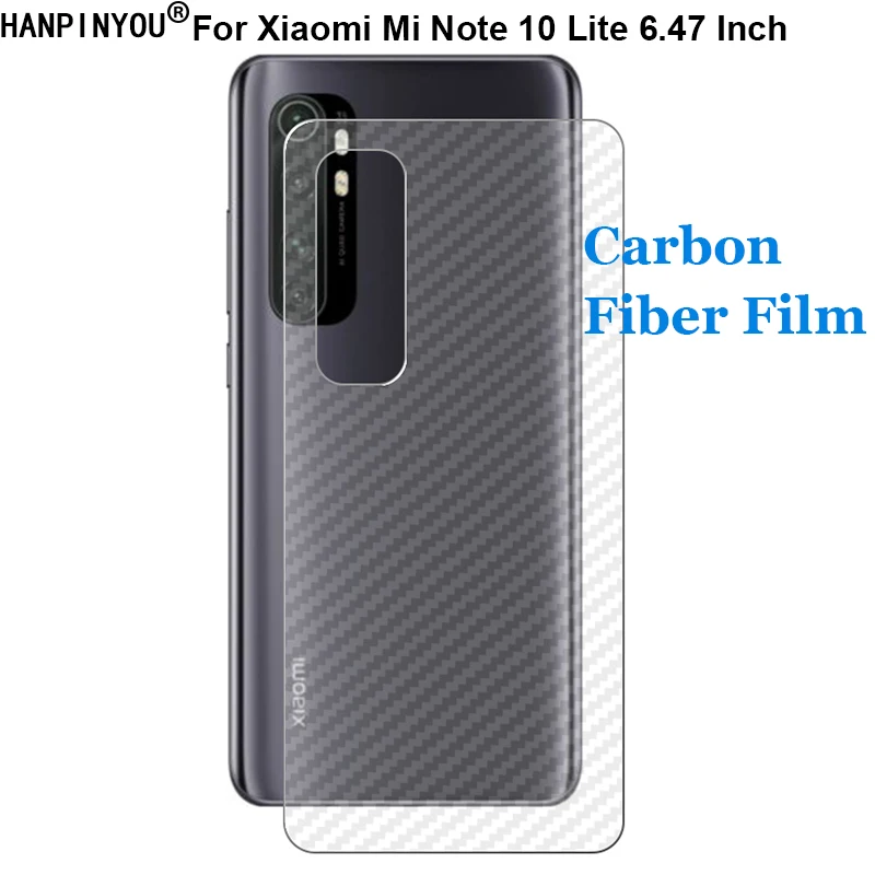 Прозрачная защитная 3d-пленка для Xiaomi Mi Note 10 Lite 6 47 дюйма с защитой от отпечатков