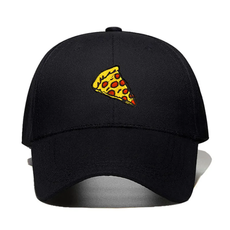 Новинка 2021 бейсболка с вышивкой пиццы Кепка тракер для женщин и мужчин унисекс