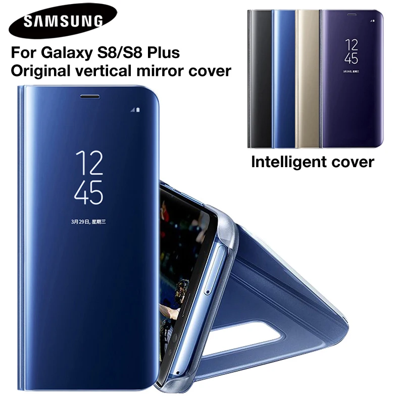 Оригинальный зеркальный Чехол SAMSUNG для Samsung Galaxy S8 S 8 Project Dream G9500 G9508 G950U SM G9500|for samsung