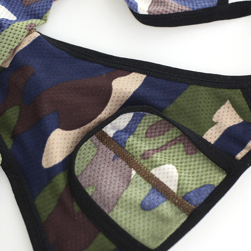 Трусы-брифы мужские сетчатые пикантное мягкое дышащее нижнее белье пикантные