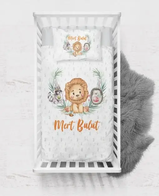 

Постельное белье для новорожденных, мягкое, зимнее, летнее, Осеннее, весеннее, комплект пододеяльника, Хлопковое одеяло или детская кровать,...