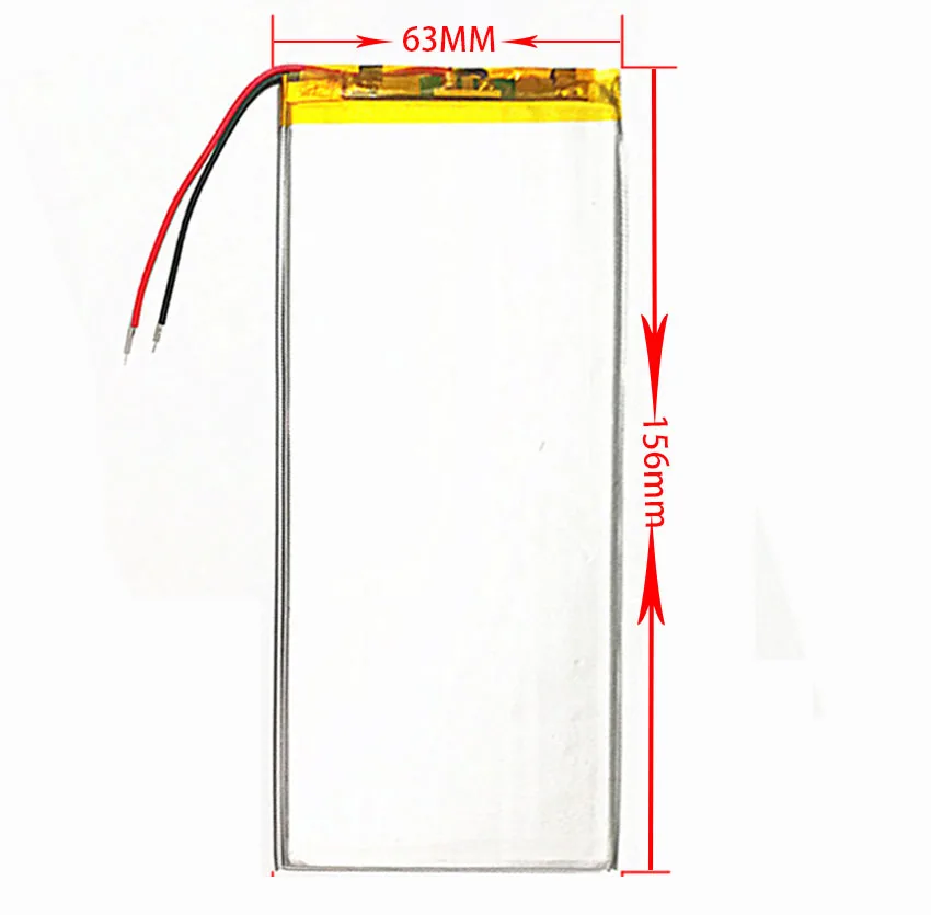 3263156 3.7V 5000mAh Rechargeable Li-Polymer Li-ion Battery For Digma Optima 1100 3G TT1046PG /DIGMA 1030D TT1102MG | Компьютеры и