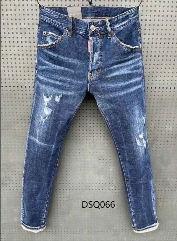 

Классические женские джинсы, оригинальные DSQUARED2, ретро, итальянский бренд, женские/мужские джинсы, локомотивы, джинсы для бега, DSQ066
