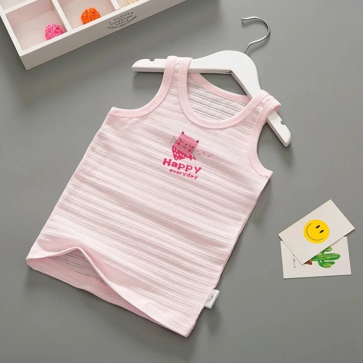 2020 Топы для малышей детское нижнее белье мальчиков Милая майка девочек милый
