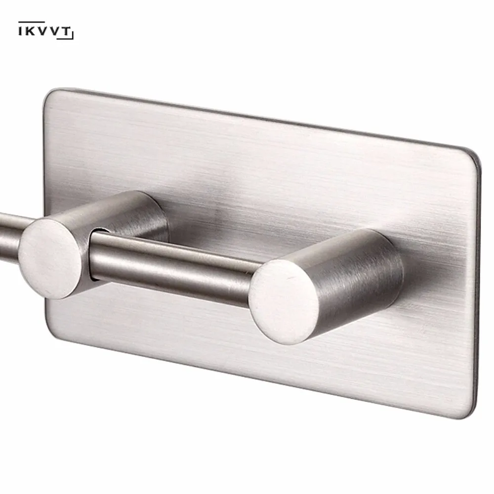 Самоклеящаяся подставка для рулона туалетной бумаги из нержавеющей стали