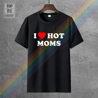 Love Hot Moms T-Shirt Women Shirt Hipster Brand Fashion Harajuku Kawaii Punk Tops Fashion Personality Women Top Tee