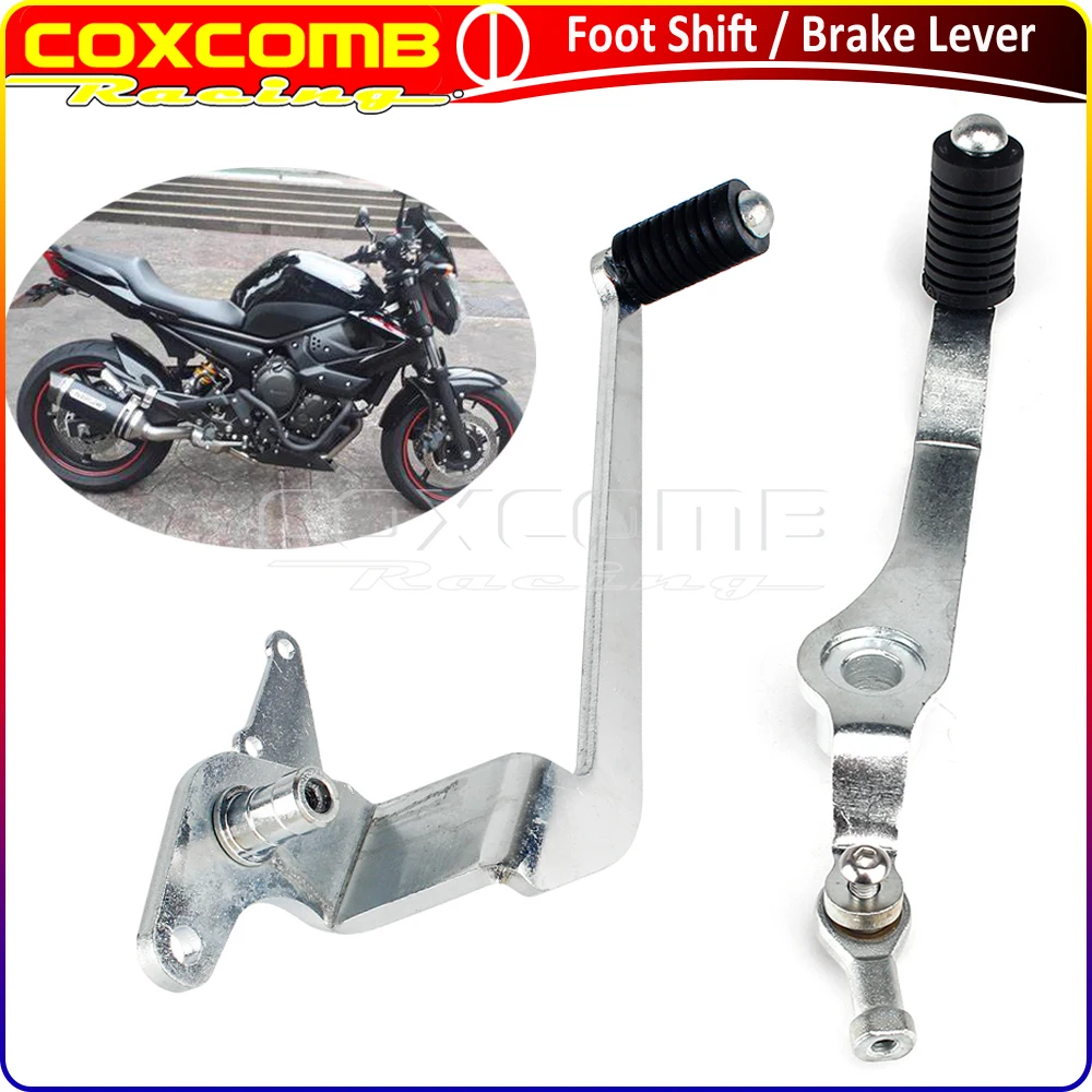 

Набор рычагов переключения передач для мотоциклов YAMAHA XJ 6N/XJ 6, стальная педаль, набор рычагов переключения передач, ножной тормоз, для YAMAHA XJ 6N...