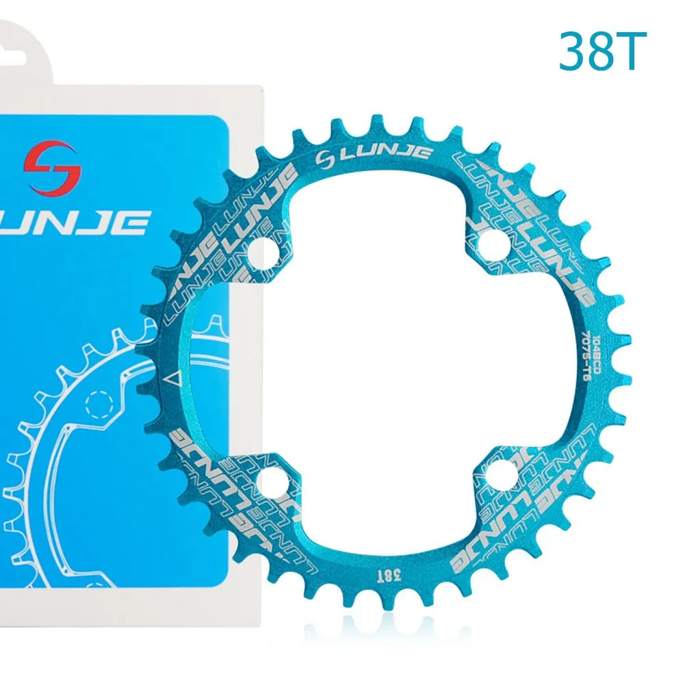 

LUNJE MTB Bike Positive And Negative Sprocket Disc Plate Mountain Bike Single Speed Disc Bicycle Round Sprocket Compact Disc