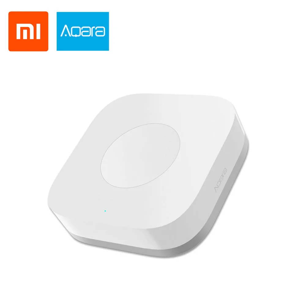 Original Xiaomi Aqara Hub work with Smart Curtain Motor Wifi Light Switch control Automation for Apple Homekit Mi Home APP - Цвет: Wireless Switch
