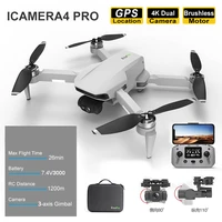 icamera4 pro 3 axis gimbal camera professional drone8k gps 5g fpv 1 2kilometers 25 minutesprofessional brushless rc quadcopter