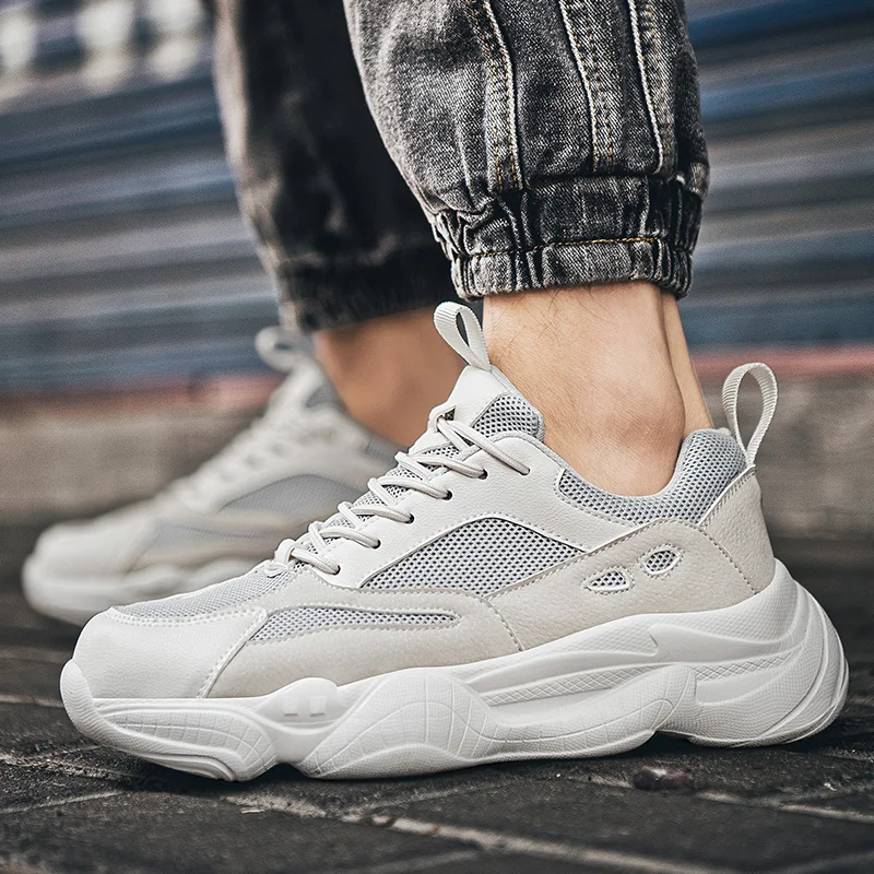 Светильник для мужчин Прогулочная обувь Мужские кроссовки Спортивная