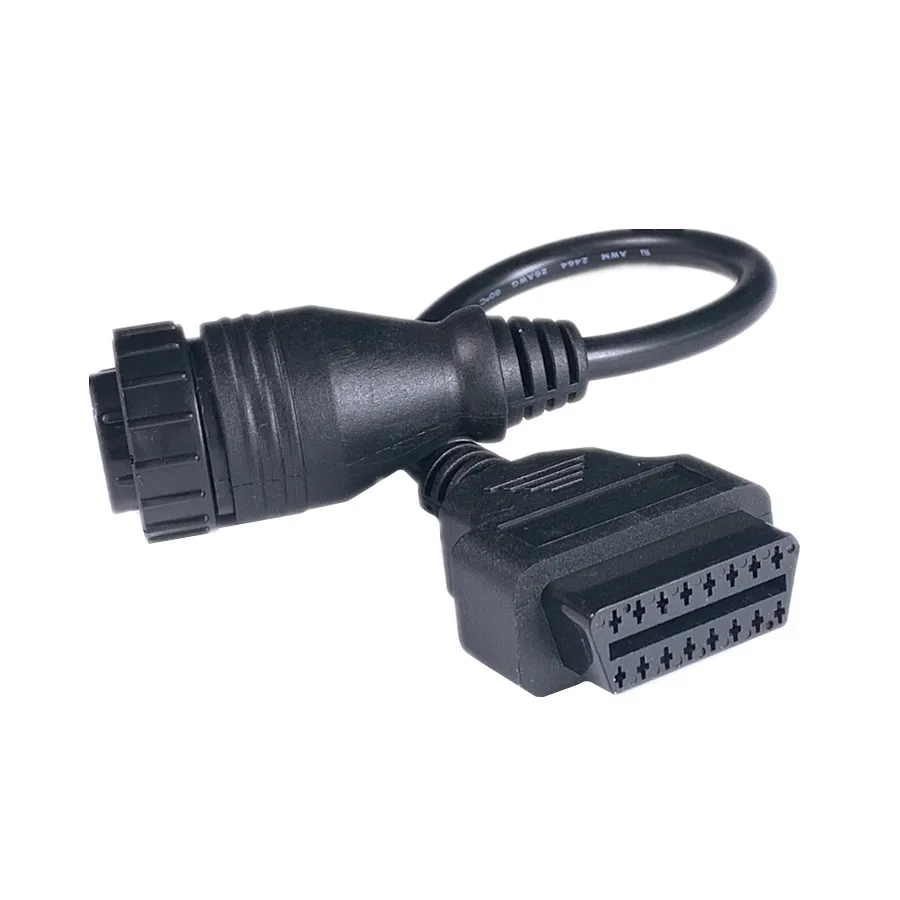 Высококачественный Кабель-адаптер Be-n-z 14pin до 16pin полный pin съемный OBD2