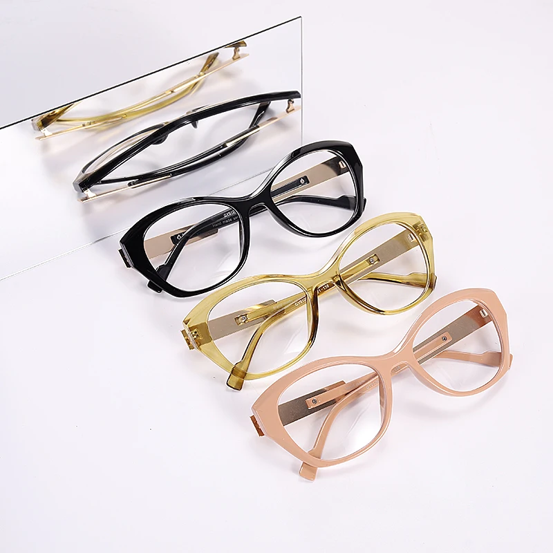 

Christmas party candy color cute cat eye ladies glasses family party men too glasses frame UV400