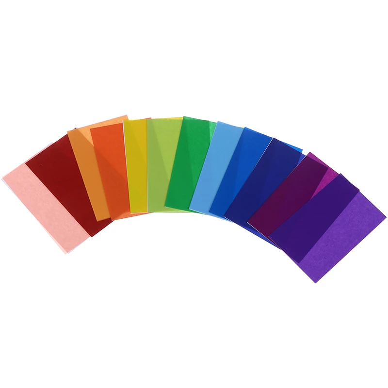 12 видов цветов/Набор цветных фильтров для камеры гелевый фильтр фотосъемки