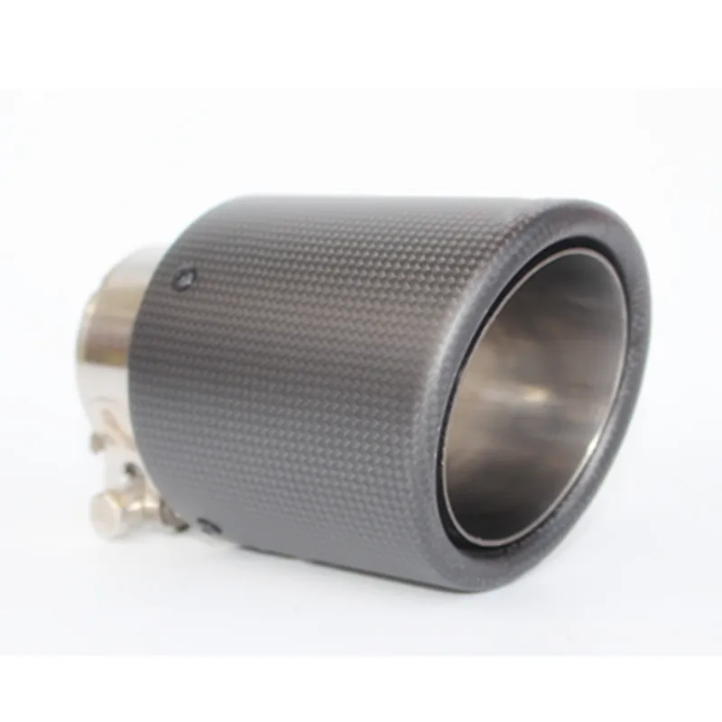 Наконечник глушителя выхлопной трубы из нержавеющей стали и углеродного