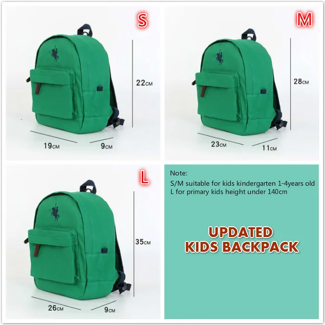 2019 Детский рюкзак для детей школьные ранцы мальчиков девочек в детском саду Poloo