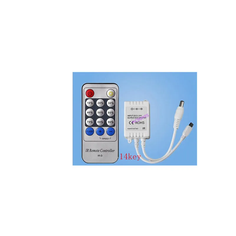 DC12 24V 14key/40key IR/40key mini/PIR переключатель reote rgb/RGBW PIR беспроводной светодиодный