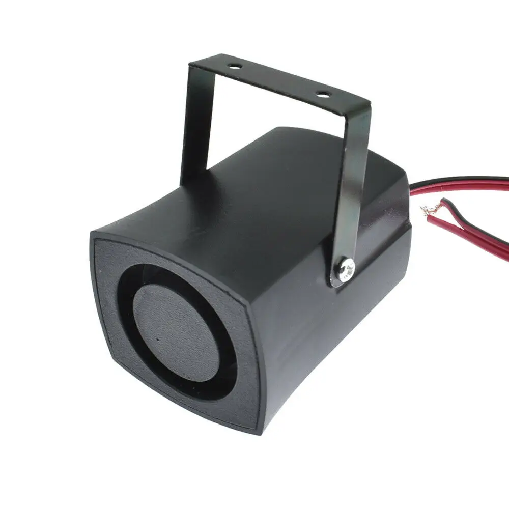 

12V-24V 120db Alarm Siren Buzzer Horn Electronic Wired For Car Horn Security System Warning