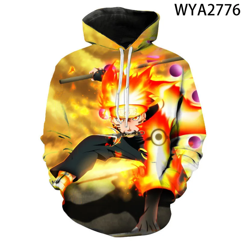 

Spring and Autumn New Men's and Women's Hoodie 3d Printing Japanese Animation Children's Cartoon Fashion Coat