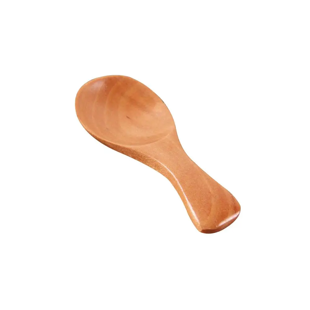 Широкая ложка для молочного порошка с короткими ручками деревянные чайные ложки