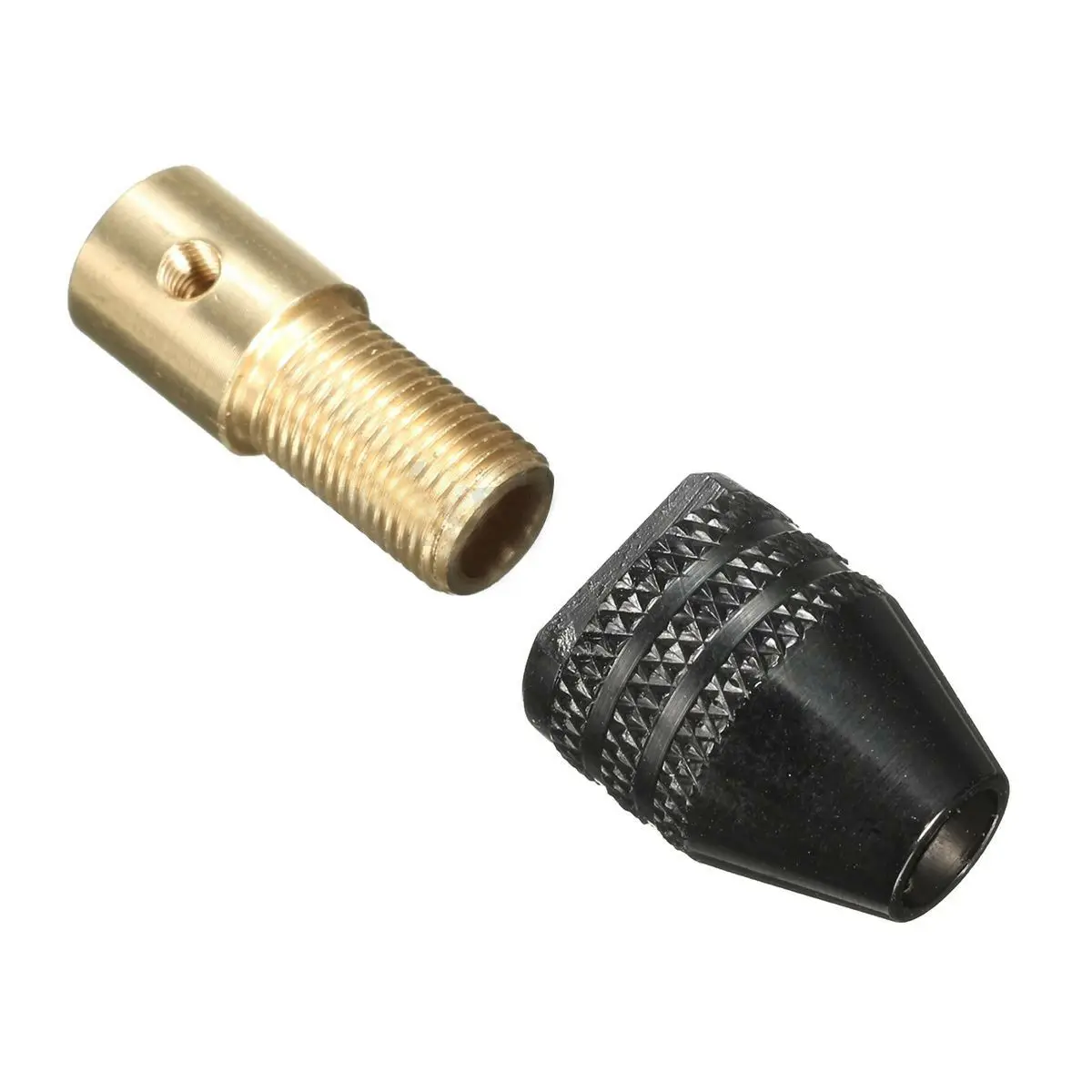 

For Mini Electronic Drill Chuck With Wrench 0.3-3.5mm 2pcs Set Small Driver Tool