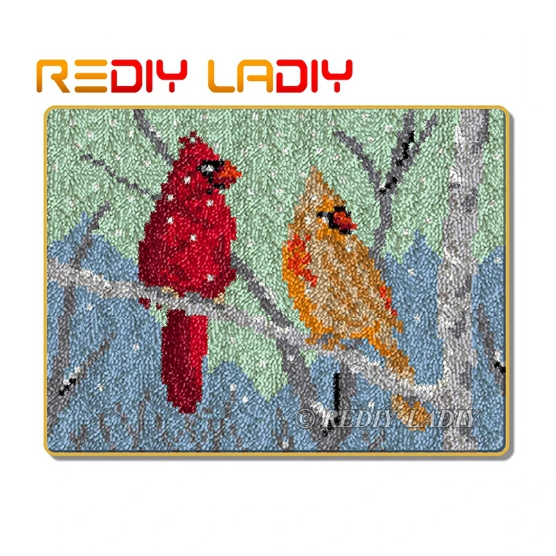 Набор крючков с защелкой сделай свой собственный ковер снежные гвоздики вязание