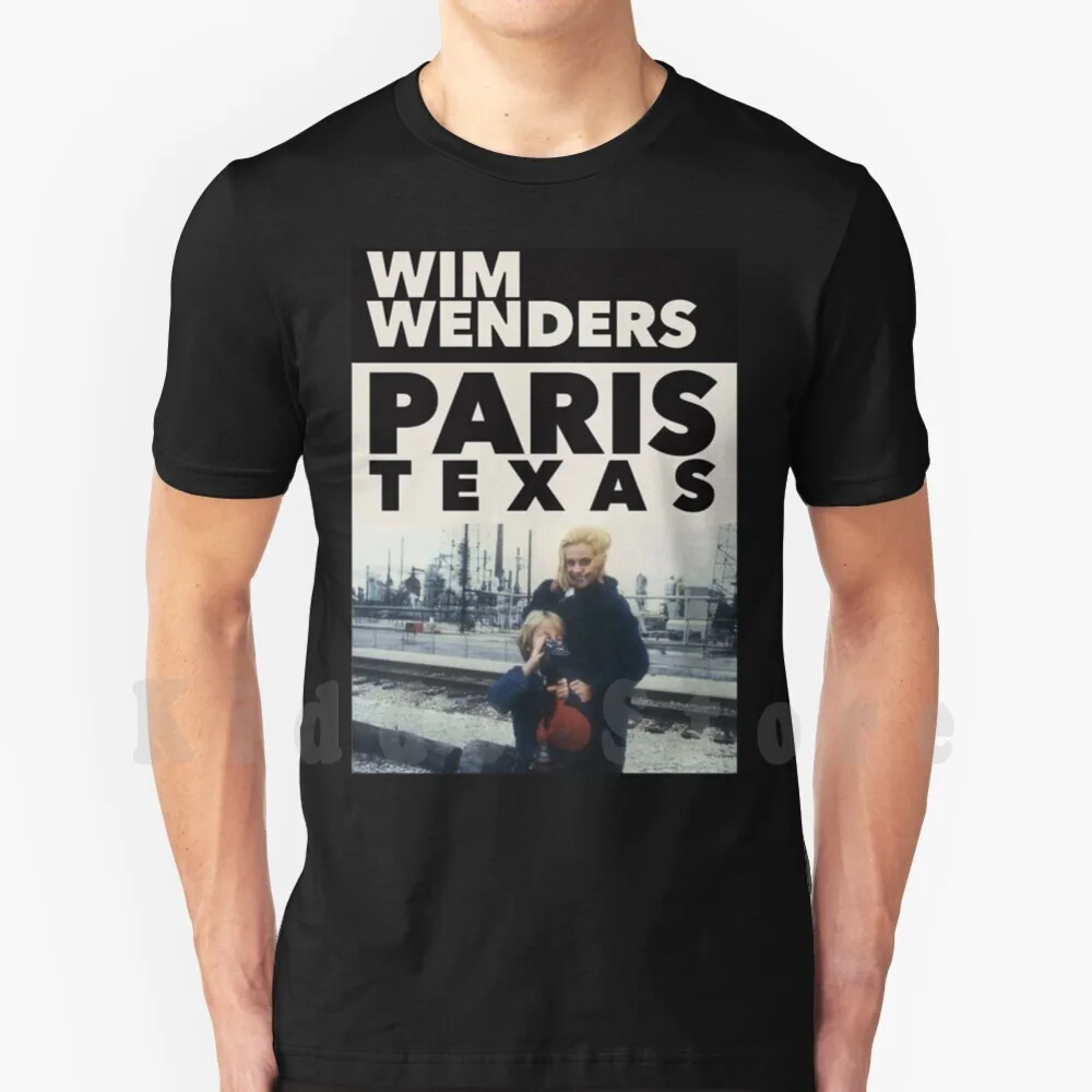 Плакат Старый фильм: Париж Техас футболка сделай сам большой размер 100% хлопок