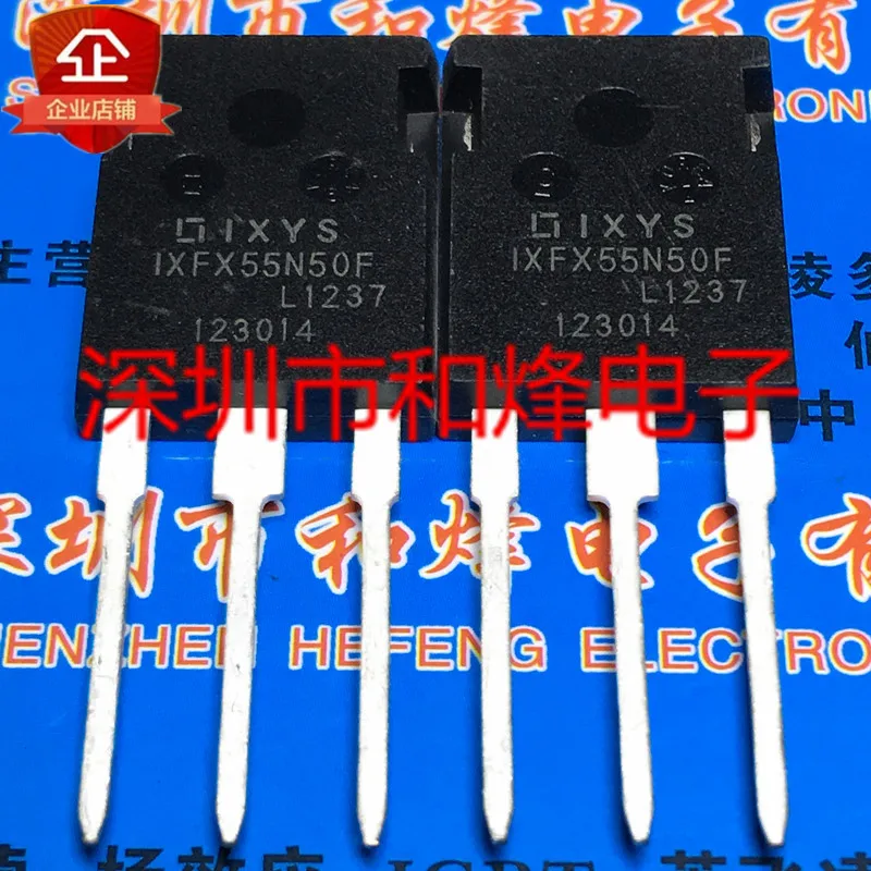

5PCS -1lot IXFX55N50 TO-247 Quality assurance