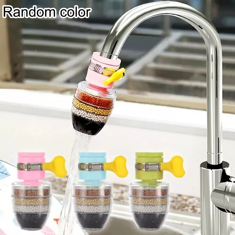 

Kitchen Faucet Tap Water Purifier For Household 6Layers Water Purifier Filter Activated Carbon Filtration Mini Faucet Purifier