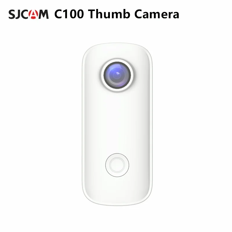 SJCAM C100 / C100Plus Mini Thumb Camera 1080P30FPS / 2K30FPS H.265 12MP 2.4G WiFi 30M Waterproof Case Action Sport DV Camcorder