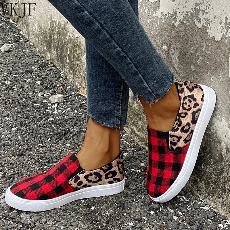 

Новинка 2021, Женская обувь в клетку, женская повседневная обувь без шнуровки на плоской подошве, женская модная обувь, лучшая прогулочная обу...