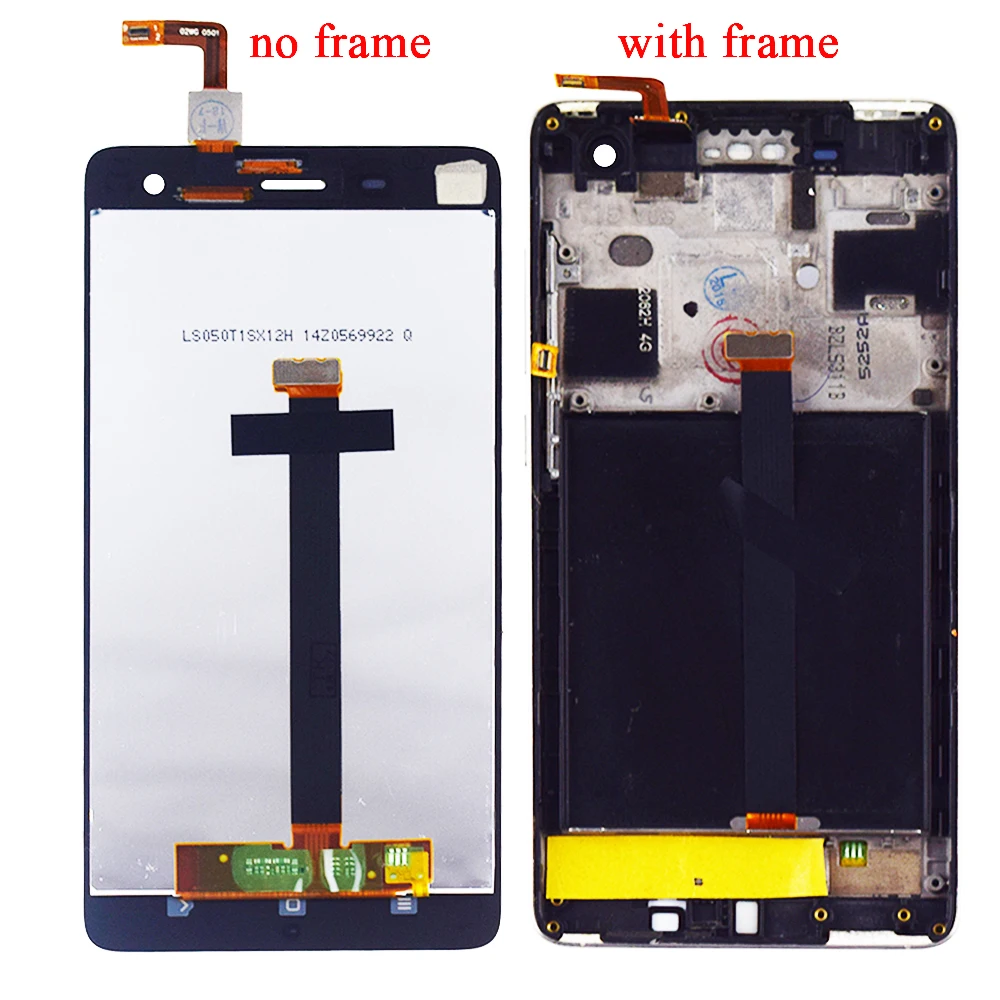 Для Xiaomi Mi4 lcd Dsiplay рамка сенсорный экран дигитайзер Датчик Стекло сборка для