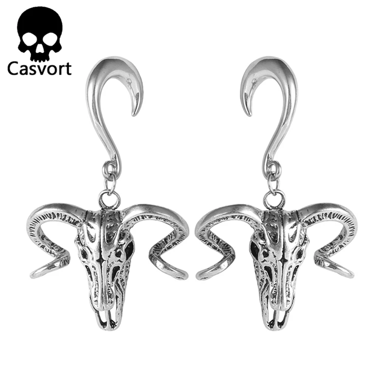 Casvort, Новое поступление, тяжелое ухо, вес, нержавеющая сталь, Таурен, ушные измерители, пирсинг, туннели, ювелирные изделия для тела, 2 шт. в партии, пара, распродажа