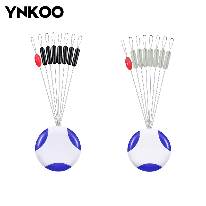 YNKOO поплавок для рыбалки прозрачный резиновый фиксатор космический разъем бобов