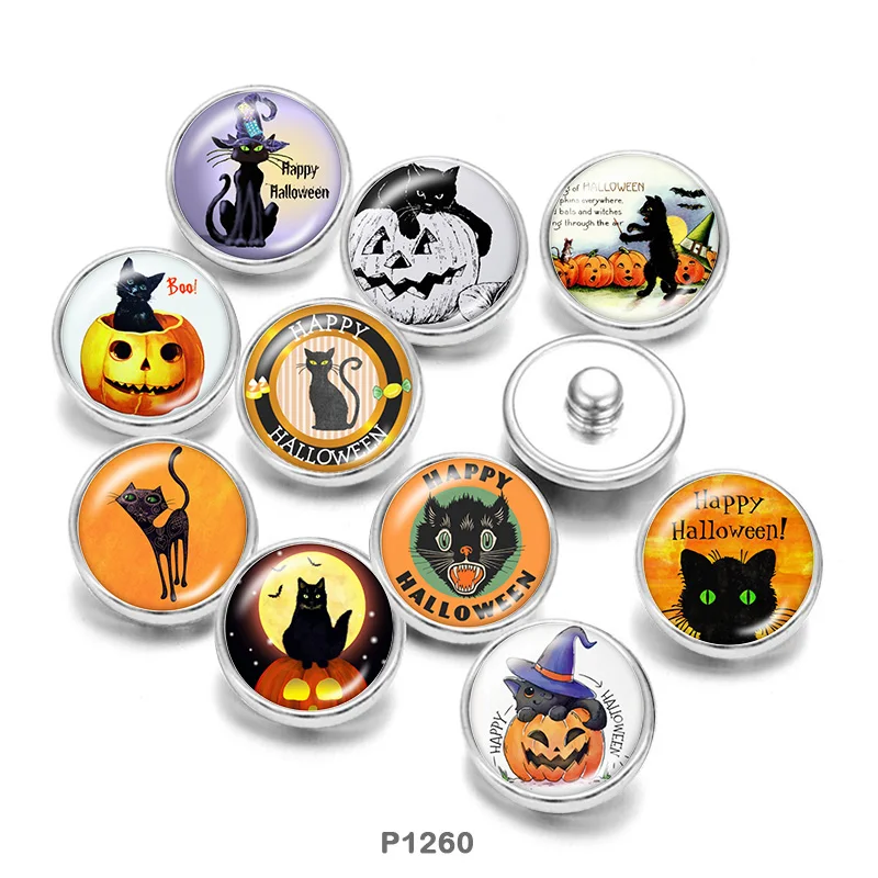 

Стеклянные кабошоны на Хэллоуин, украшения своими руками, стеклянная защелка CP1260