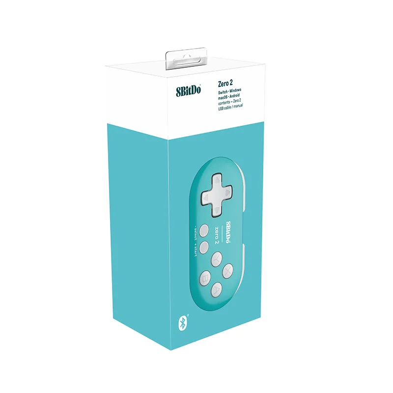 8BitDo Zero 2 Bluetooth Gamepad Switch Controller Compatible for Nintend Windows Android macOS Mini Game Crontroller | Электроника